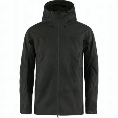 Fjallraven Kanken Fjallraven Hooded Jacket With Structured Paneling In Black