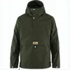 Fjallraven Kanken Functional Deep Green Casual Jacket With High Collar In Green