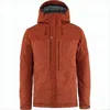 Fjallraven Kanken Insulated Orange Padded Jacket With Concealed Placket In Brown