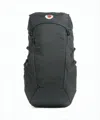 Fjallraven Kanken Streamlined Black Backpack With Multiple Compartments And Padded Straps In Black