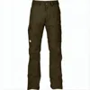 Fjallraven Kanken Structured Brown Straight Pants With Cargo Pockets In Brown