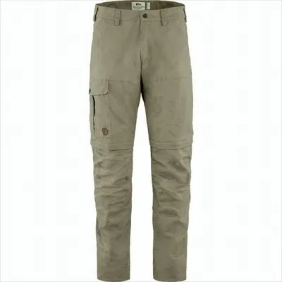 Fjallraven Kanken Structured Straight Pants With Cargo Pockets And Reinforced Knees In Multi