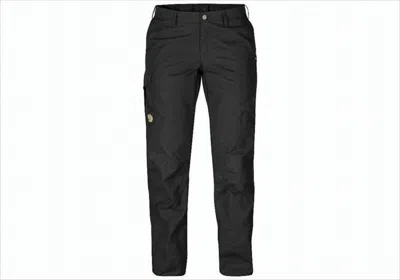 Fjallraven Kanken Tailored Black Straight-leg Pants With Cargo Pockets