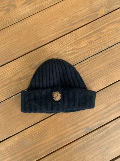 Pre-owned Fjallraven X Outdoor Life Fjallraven 100% Wool Byron Hat In Black