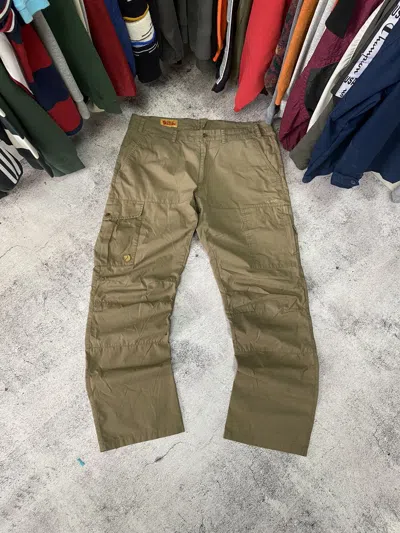 Pre-owned Fjallraven X Outdoor Life Fjallraven G-1000 Vintage Multipocket Cargo Pants Outdoor In Brown