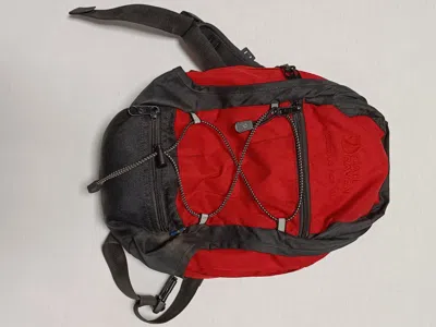 Pre-owned Fjallraven X Outdoor Life Fjallraven Outdoors Touristic Mini Backpack 6l Vintage In Red