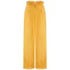 F.j.k By Farah Kadhimi Women's Yellow / Orange Camilla- The Yellow Casual Trousers In Yellow/orange