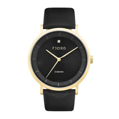Fjord Jensen Black Dial Men's Watch Fj-3045-04