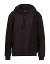 F**k Project Man Sweatshirt Black Size S Cotton, Polyester In Black