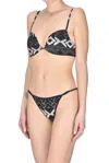 F**k Project Printed Bikini In Black