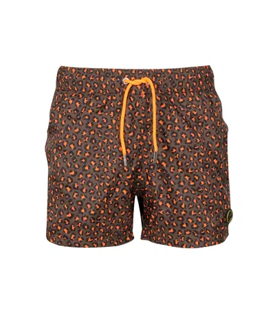 F**k Project Sea Clothing Brown+orange