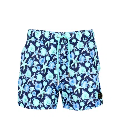 F**k Project Sea Clothing Navy Blue+light Blue