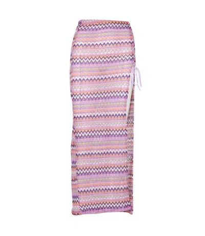 F**k Project Skirts Purple+pink