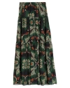 F**k Project Woman Maxi Skirt Green Size M Polyester In Green