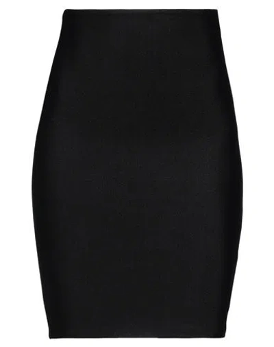 F**k Project Woman Mini Skirt Black Size S Polyamide, Elastane