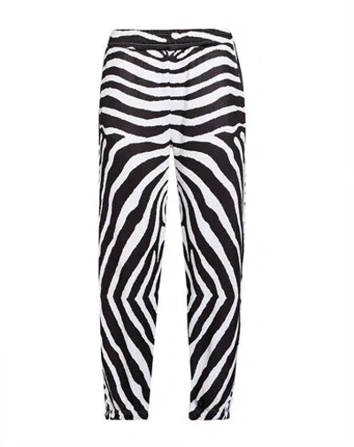 F**k Project Woman Pants Black Size S Polyester, Cotton In Multi