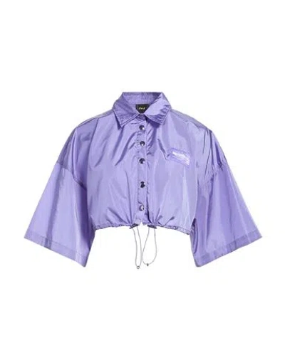 F**k Project Woman Shirt Lilac Size M Nylon In Purple