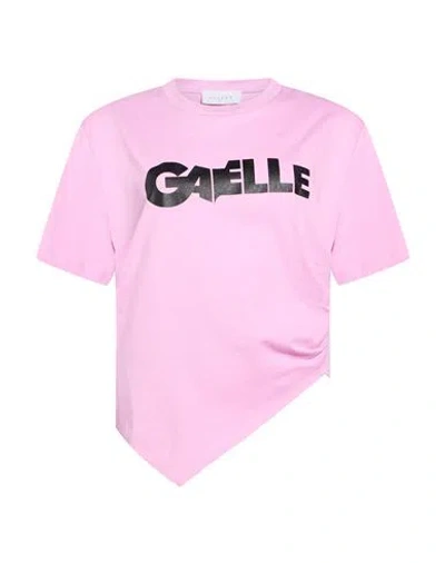 F**k Project Woman Sweatshirt Black Size L Polyester, Cotton In Pink