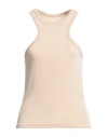 F**k Project Woman Tank Top Sand Size L Polyester, Elastane In Beige
