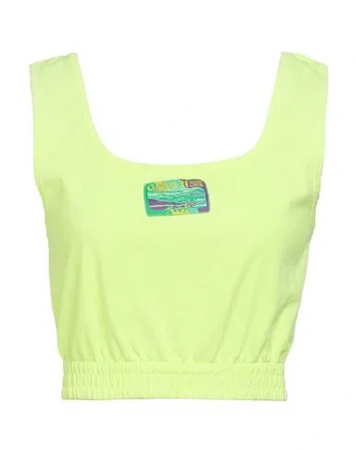F**k Project Woman Top Lime Green Size M Cotton