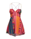 F**k Project Woman Top Orange Size M Polyester, Elastane In Multi