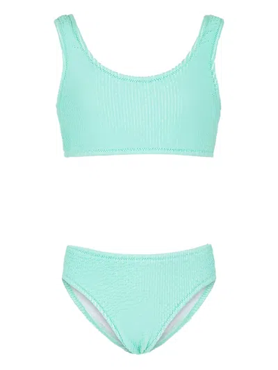 Fk Kids' Ribbed Bikini In Green