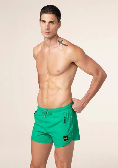 Fk Swimsuit Sea And Pool Man F..k M01bu03 Filmant Gn In Green