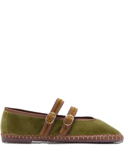 Flabelus Claire Buckle Strap Claire Espadrilles In Multi