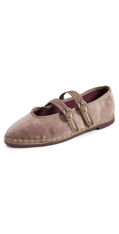 Flabelus Claire Flats Linfa In Brown