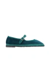 Flabelus Costello Ballerina Flats In Red
