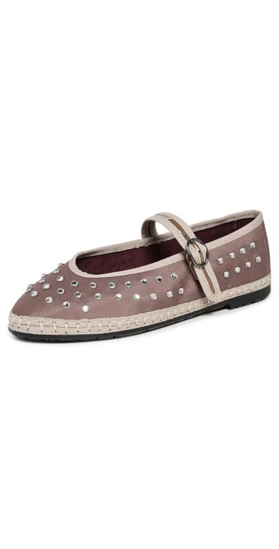 Flabelus Mae Mary Jane Flats Gray