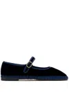 Flabelus Velvet Molly Mary Janes