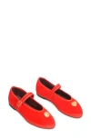 Flabelus Pierre Alpine Flat In Red
