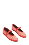 Flabelus Pierre Alpine Tale Flat In Red