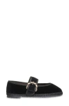 Flabelus Sophie Mary Jane Flat In Gray