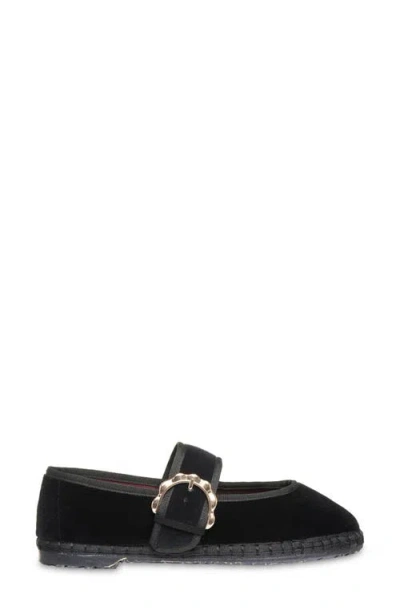Flabelus Sophie Mary Jane Flat In Gray