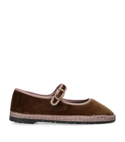 FLABELUS VELVET BALTHASAR MARY JANES
