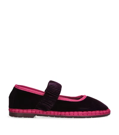 FLABELUS VELVET MAFALDA ESPADRILLES