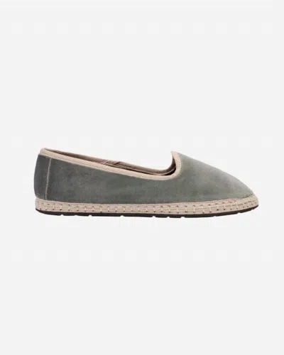 Flabelus Women's Shikibu Velvet Slipper In Green