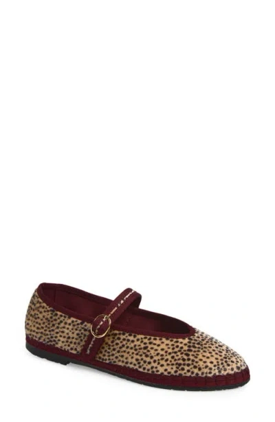 Flabelus X Nordstrom Animal Print Ballet Flat In Multi