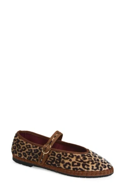 Flabelus X Nordstrom Animal Print Ballet Flat In Multi