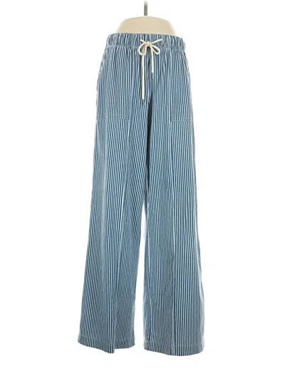 Pre-owned Flag & Anthem Casual Pants In Blue