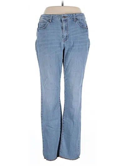 Pre-owned Flag & Anthem Jeans In Blue