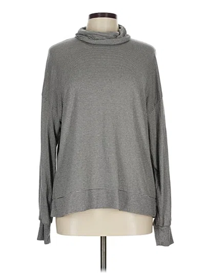 Pre-owned Flag & Anthem Long Sleeve Turtleneck In Black