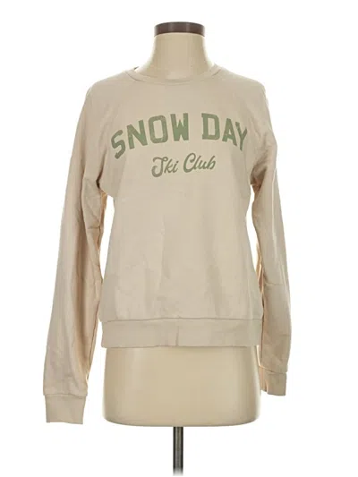 Pre-owned Flag & Anthem Sweatshirt In Tan