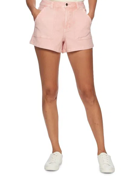 Flags & Anthem Amorita Stretch Terry Short In Light Pink