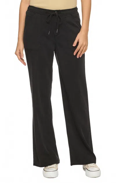 Flags & Anthem Bluffton Wide Leg Pants In Black
