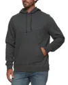 Flags & Anthem Bradner Super-soft Quilted Hoodie In Charcoal Heather In Grey