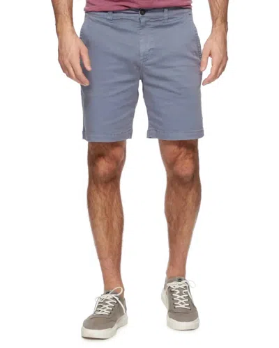 Flags & Anthem Catskill Garment Dye Shorts In Grey In Blue