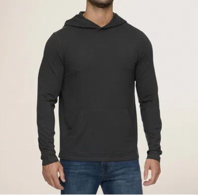 Flags & Anthem Clutch Comfort Hoodie In Black Heather